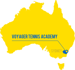 voyager tennis academy の地図