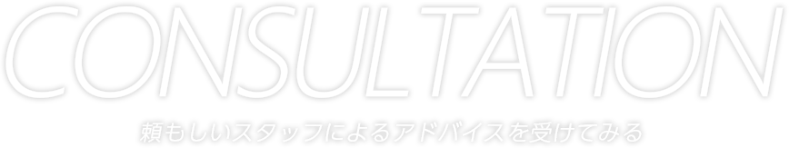 頼もしいスタッフによるアドバイスを受けてみる